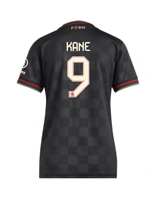 Zenske Futbalové oblečenie Bayern Munich Harry Kane #9 2025-26 Krátky Rukáv - Tretina Zenske Futbalové oblečenie Bayern Munich Harry Kane #9 2025-26 Krátky Rukáv - Tretina